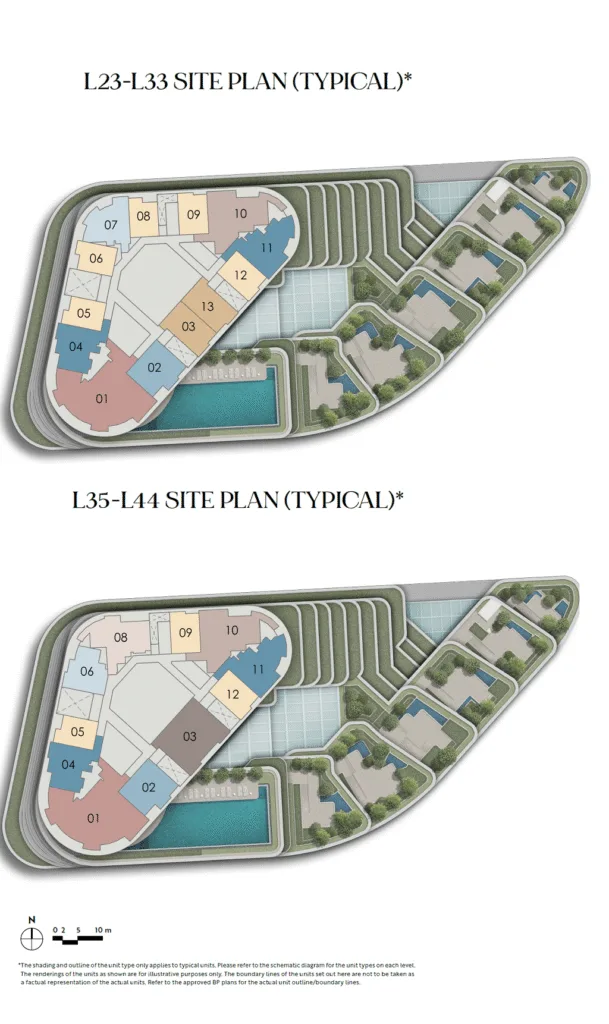 newport residences site plan