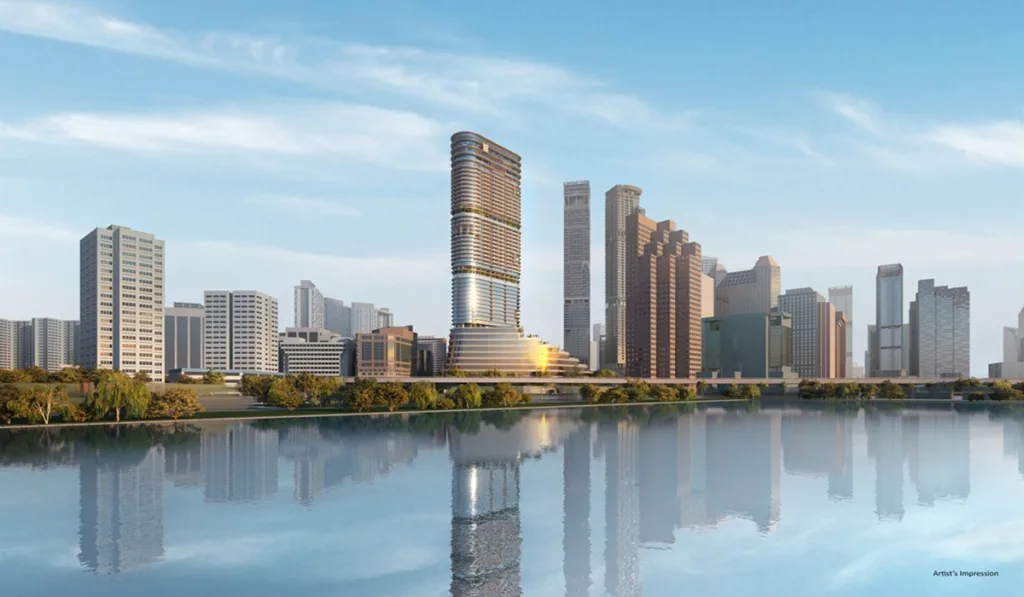 newport residences facade